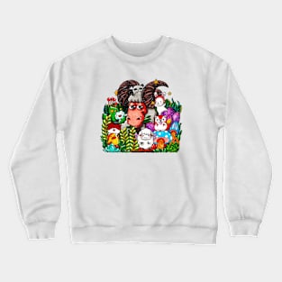 Zodiac ARIES Doodle Art Series Crewneck Sweatshirt